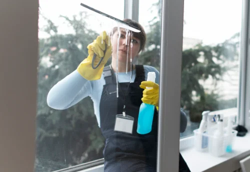 Nettoyage de vitres intérieures et extérieures à Montret